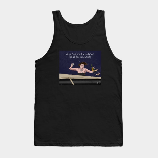 21 Jump Street: Living My Dream Tank Top by 51Deesigns